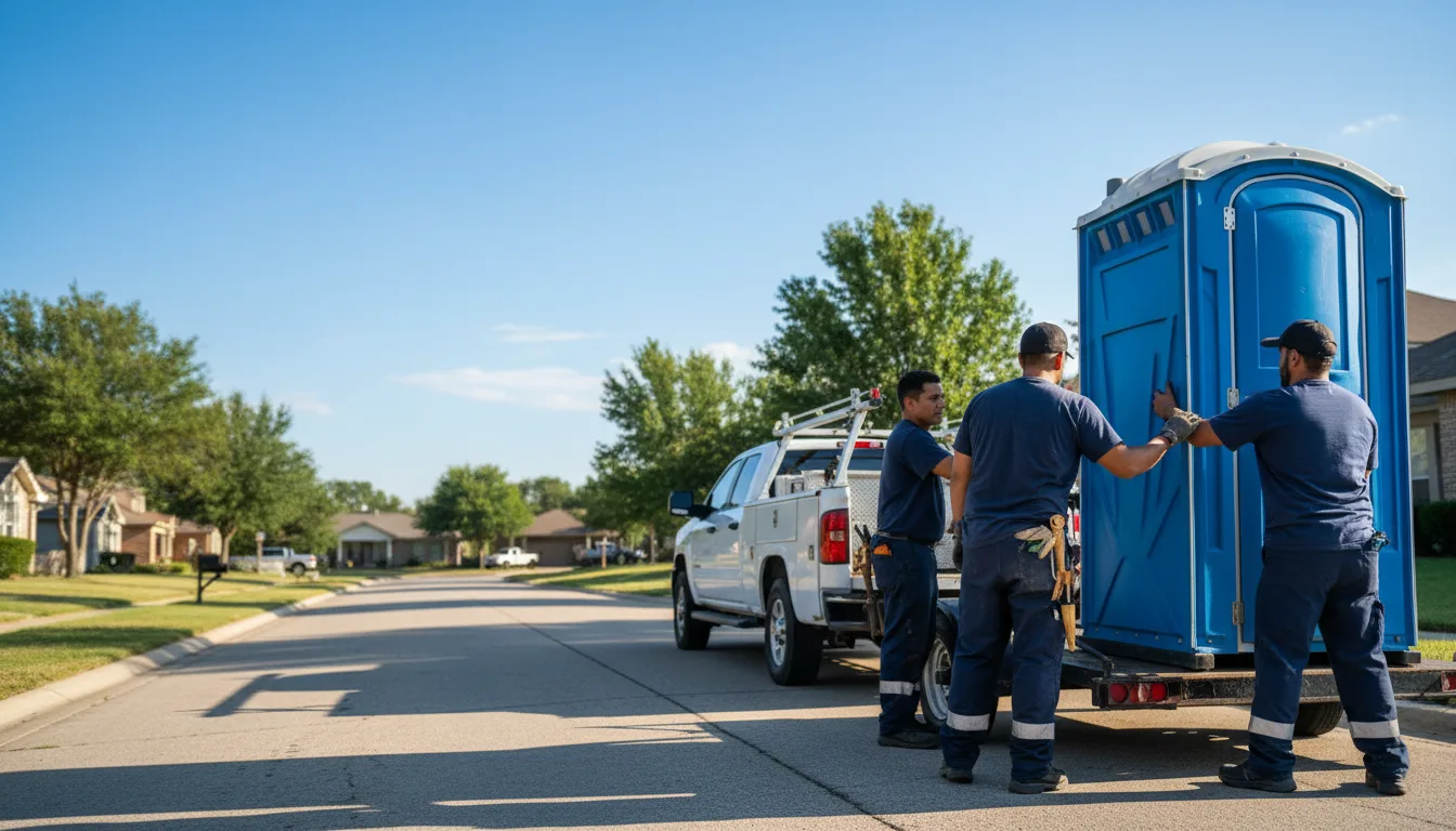 Portable Toilet Rental in Wells, MN near me